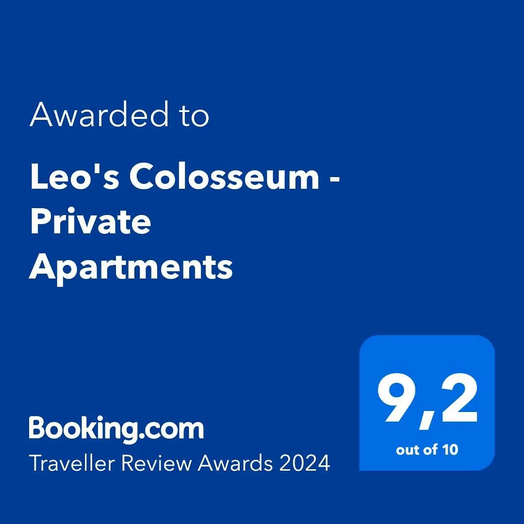 Leo'S Colosseum - Private Apartments Rome